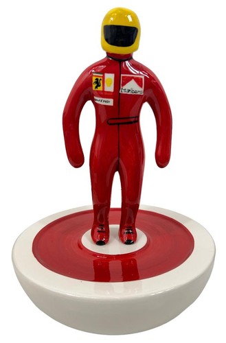 Skulptur subbuteo riesig pilot - subbuteo,
