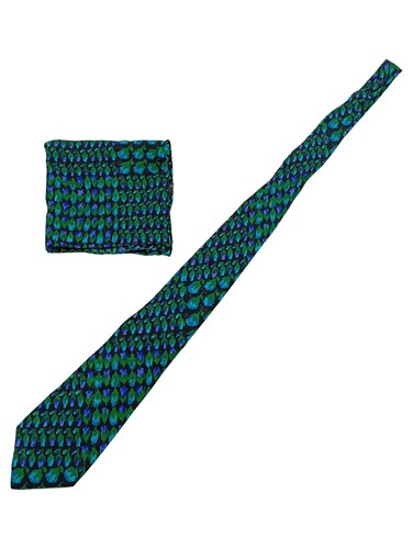 Krawatte mit einstecktuch - krawatte,