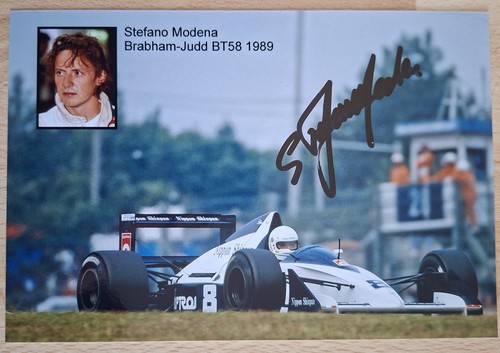 Stefano modena brabham 1989 - stefano,